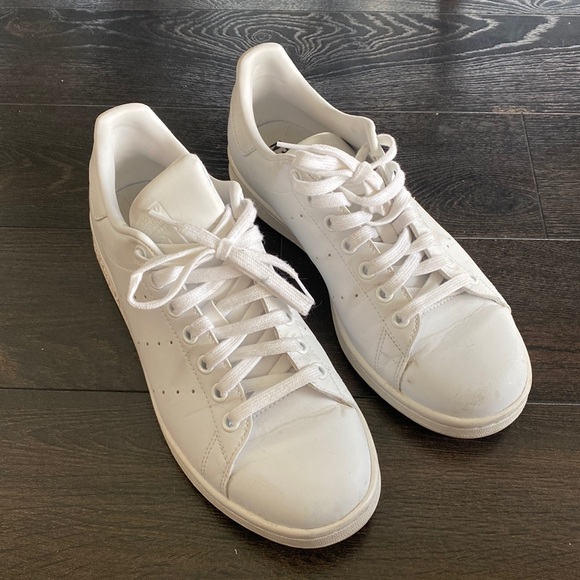 Adidas Stan Smith white shoes Size 8.5 - Picture 2 of 8